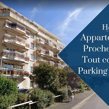 آنماس Homey Wood - New - Appartement Avec Une Chambre - Parking Prive Gratuit - Balcon Prive - A 5 Min De La Gare Pour Rejoindre Geneve المظهر الخارجي الصورة